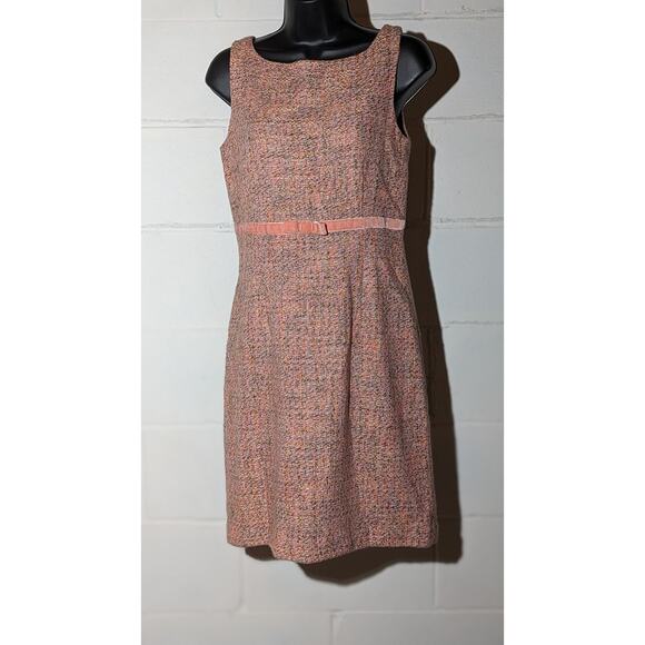 Gap Pink Tweed Sheath Dress - Picture 1 of 4